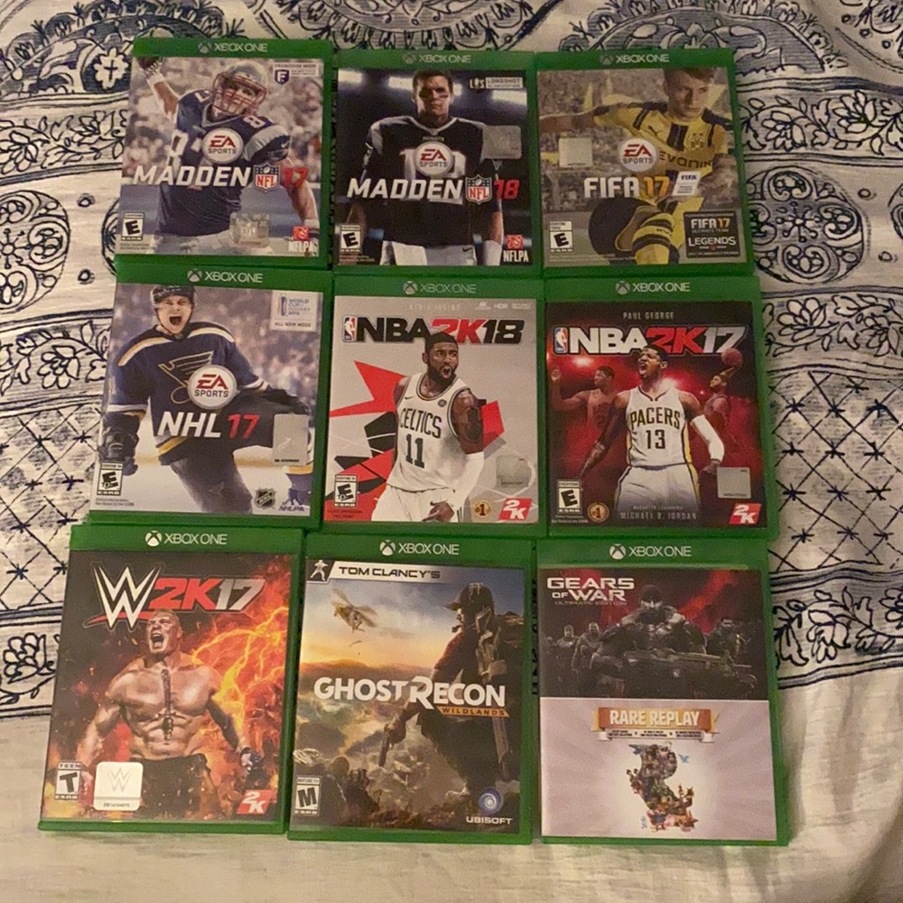 Xbox one 6 game bundle